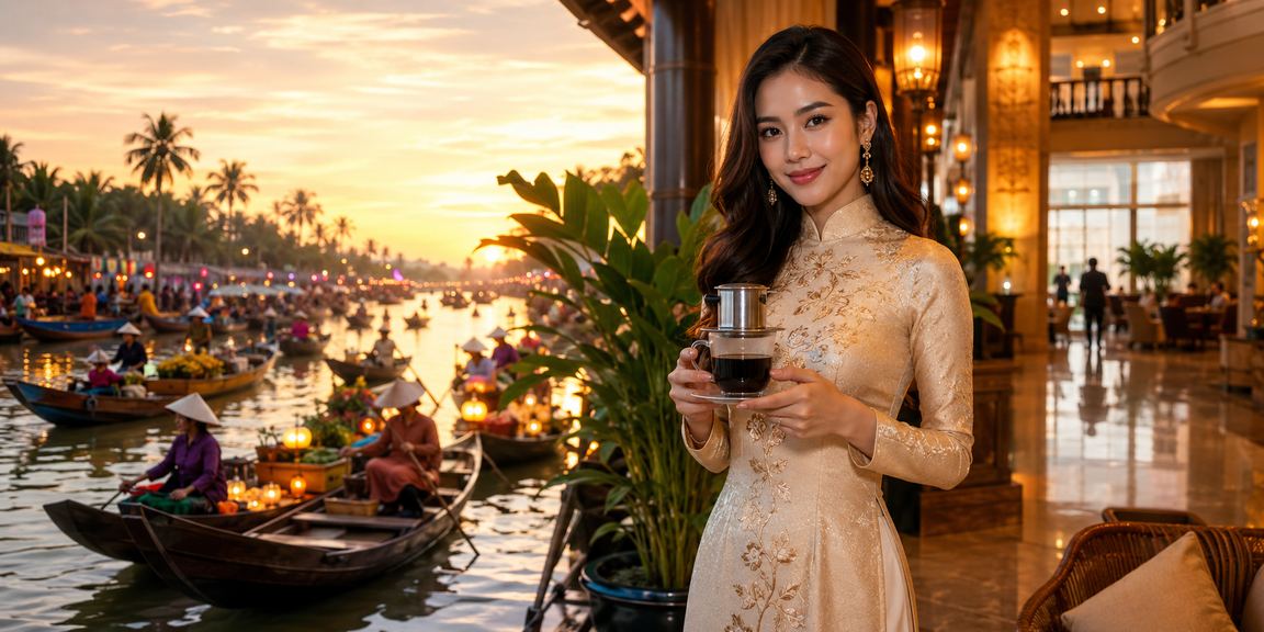 Người chơi cập nhật ứng dụng casino trên điện thoại bên ly cà phê